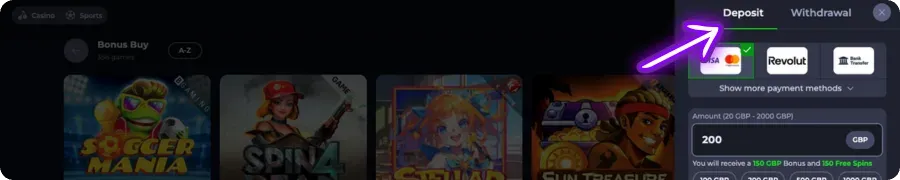 How to Deposit Money Plinko XY